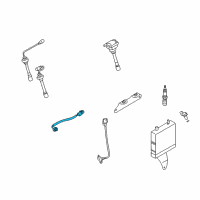 OEM 2005 Chrysler Sebring Sensor-Knock Diagram - MD304933