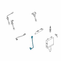 OEM 2003 Chrysler Sebring Sensor-CRANKSHAFT Diagram - MR578312