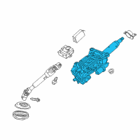 OEM 2018 Chevrolet Traverse Steering Column Diagram - 84625114