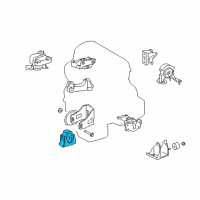 OEM Scion xB Front Mount Diagram - 12361-28230