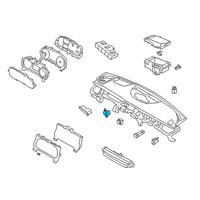 OEM 2020 Kia K900 Button Start Swtich Assembly Diagram - 93500J6000SA1