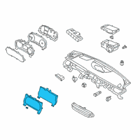 OEM 2019 Kia K900 Instrument Cluster Diagram - 94001J6010