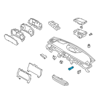 OEM 2019 Kia K900 Switch Assembly-Trunk Li Diagram - 93550J6000