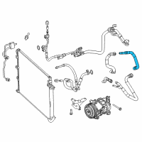 OEM Chrysler 200 Hose-Heater Supply Diagram - 68104972AA