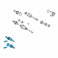 OEM Toyota Boot Kit Diagram - 04428-06610