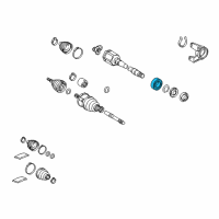 OEM 2012 Toyota Avalon Bearing Diagram - 90363-A0004