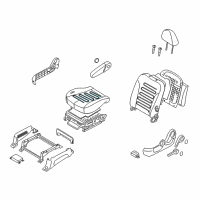 OEM 2007 Kia Sedona Warmer-Seat Cushion Diagram - 881994D010