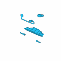 OEM 2016 Acura RDX Light Assembly, High Mount Stop Diagram - 34270-TX4-A01