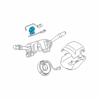 OEM Lexus Switch Assy, Ignition Or Starter Diagram - 84450-50030