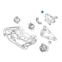 OEM 2014 BMW X5 Vibration Absorber Diagram - 22-11-6-781-991
