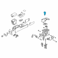 OEM Kia Knob Assembly-Gear Shift Diagram - 467201U100VA