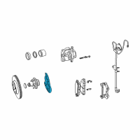 OEM 2009 Dodge Challenger Shield-Brake Diagram - 4779201AA