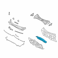 OEM 2013 Hyundai Veloster Insulator-Dash Panel Diagram - 84124-2V000