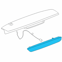 OEM 2008 GMC Yukon Lamp Asm-High Mount Stop Diagram - 15272016