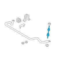 OEM Ford F-150 Stabilizer Link Diagram - EU2Z-5K483-B