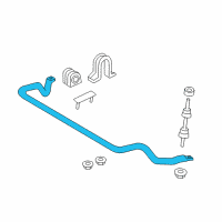 OEM Ford F-150 Stabilizer Bar Diagram - 4L3Z-5482-AA