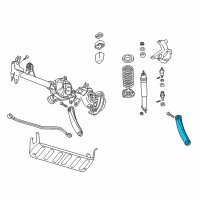 OEM 2004 Jeep Grand Cherokee Lower Control Arm Diagram - 52088208AE