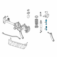 OEM 2016 Jeep Wrangler Ball Join-KNUCKLE Diagram - 68004085AA