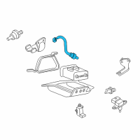 OEM 2003 Hyundai Santa Fe Sensor Assembly-Oxygen, LH Diagram - 39210-39027