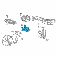 OEM 2012 Buick LaCrosse Bracket Diagram - 20777735