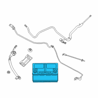 OEM 2018 Jeep Grand Cherokee Battery-Storage Diagram - BBH7A001AA