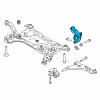 OEM Ford Escape Knuckle Diagram - CV6Z-3K185-B