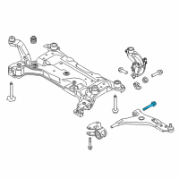 OEM 2014 Ford C-Max Mount Bolt Diagram - -W715485-S442