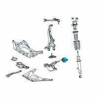 OEM 2020 Lexus GS F Bracket Sub-Assembly, Lower Arm Diagram - 48075-24010