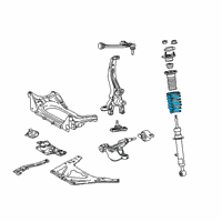 OEM 2020 Lexus GS F Spring, Coil, Front Diagram - 48131-30E80