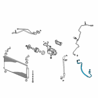 OEM 2010 Honda CR-V Hose, Discharge Diagram - 80315-SWA-A02