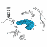 OEM 2015 Jeep Grand Cherokee Fuel Diagram - 68338691AC