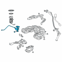 OEM 2014 Dodge Durango Auxiliary Level Unit Module Kit Diagram - 5145586AC