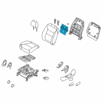 OEM Kia Sorento Heater Assembly-Front Seat Diagram - 883902P010