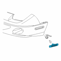 OEM 2003 Pontiac Sunfire Lamp Asm-Front Side Marker Diagram - 22689992