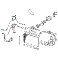 OEM 2002 Cadillac Escalade EXT Orifice Diagram - 3096068
