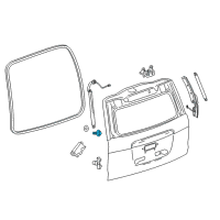 OEM 2018 Chevrolet Suburban Ball Stud Diagram - 11546393