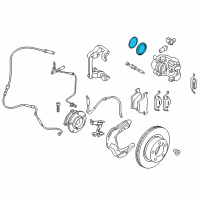 OEM BMW 428i Gran Coupe Repair Set Brake Caliper Diagram - 34-10-6-790-928