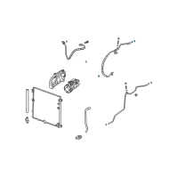 OEM 2011 Cadillac CTS Liquid Line Seal Diagram - 25740419