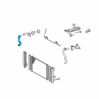 OEM Toyota RAV4 Lower Hose Diagram - 16572-0P190