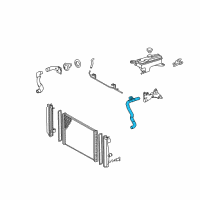 OEM 2012 Toyota RAV4 Upper Hose Diagram - 16571-0P170