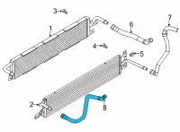 OEM 2022 Ford Escape HOSE Diagram - LX6Z-8286-D