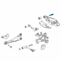 OEM 2020 Lexus NX300h Bolt, W/Washer Diagram - 90119-12422