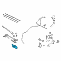 OEM 2016 Lexus NX200t Motor Assembly, Front WIPER Diagram - 85110-78010