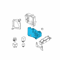 OEM Chrysler Concorde Electrical-Fuse Box Main Diagram - 4759969AA