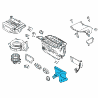 OEM 2015 Ford Transit-250 Heater Core Diagram - CK4Z-18476-A