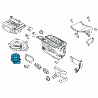 OEM 2021 Ford Transit-350 Blower Motor Diagram - BK2Z-19805-H