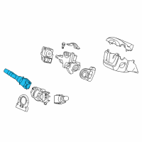 OEM 2018 Honda HR-V Switch Assembly, Lighting&Tur Diagram - 35255-T2A-A12