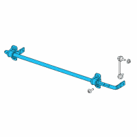 OEM 2020 Jeep Compass Bar-Rear Suspension Diagram - 68303071AA