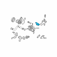 OEM 2007 Honda Civic Gasket, Thermostat Case Diagram - 19322-RNA-A01