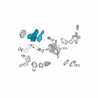 OEM 2006 Honda Civic Water Pump Diagram - 19200-RNA-A02